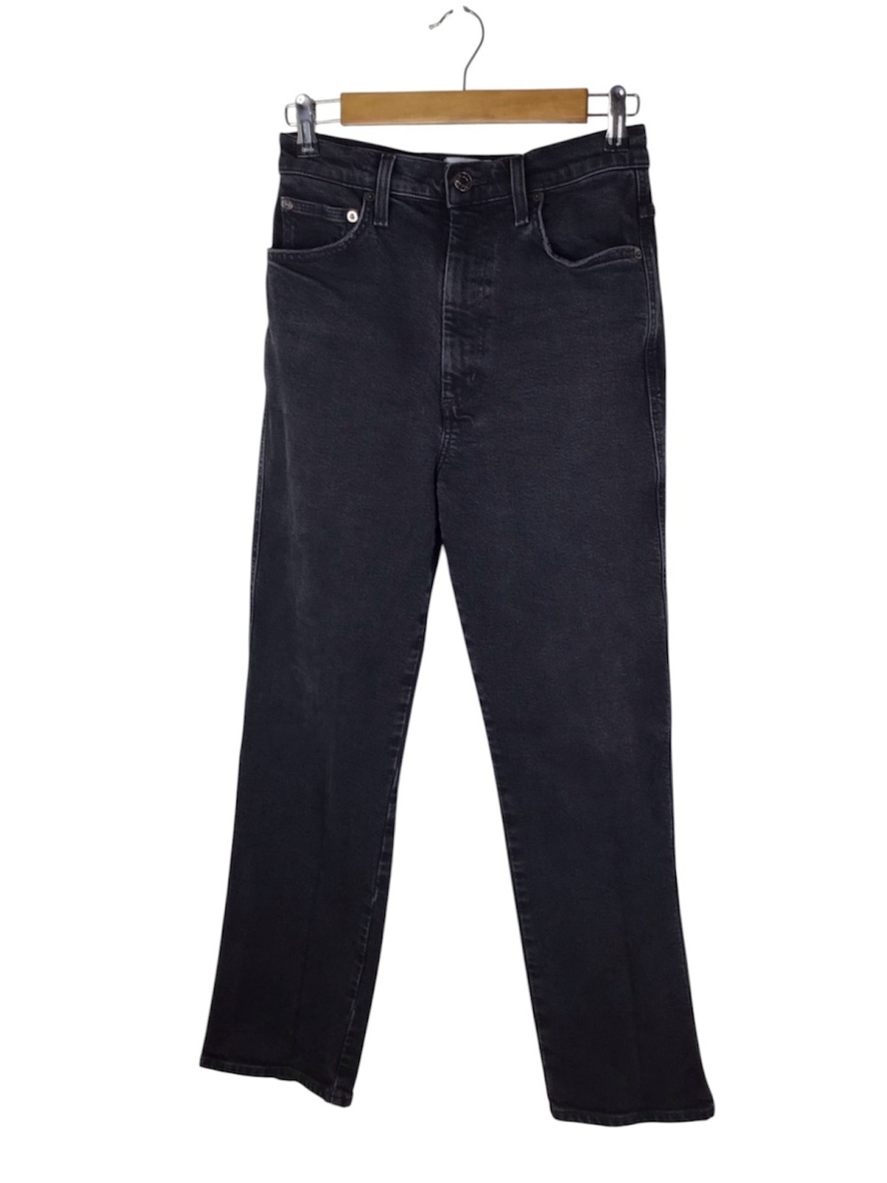 AGOLDE Pinch Waist High Rise Kick Flare Jean Size 27.